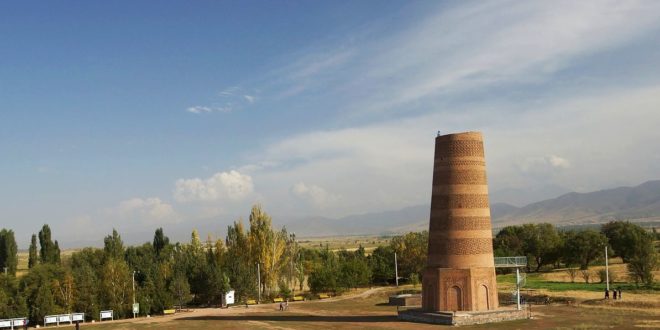 Burana Turm Kirgistan von Pixabay