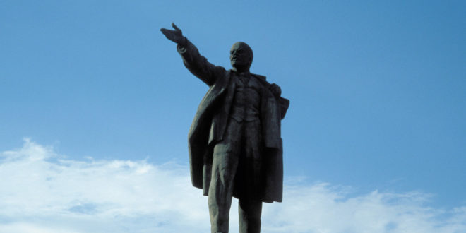 Leninstatue in Bischkek